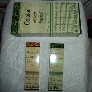 Incienso Premium Goloka Patchouli Enrollado a Mano, Paquete de 15 Gramos, Exportador Mayorista de la India - Product Image 2