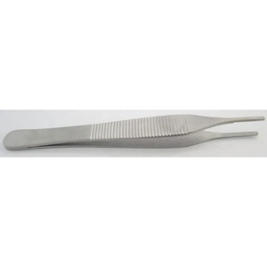 Adson Dressing & <span class=keywords><strong>Tissue</strong></span> Pincet Voor Eenmalig Gebruik Steriele Roestvrijstalen Chirurgische Tandinstrumenten Van Goede Kwaliteit - Product Image 5