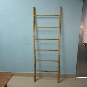 GIA GIA NGUYEN Bamboo <b>Ladder</b> <b>Towel</b> <b>Rack</b> Stylish Modern Outdoor and Bathroom Furniture Durable with Villa Application - Product Image 1