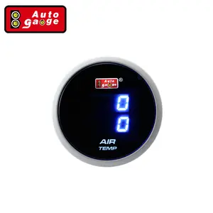 52mm digital azul LED muestra de aire Indicador de temperatura