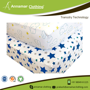 2018 Design Pure 100% Organic cotton Fitted Baby Crib Sheets - Product Image 3