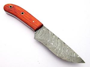 Cuchillo de caza de Damasco hecho a mano, hoja de dólar aw11, Sm - Product Image 3