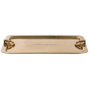 Sơn Mài Khay Với Tay Cầm Tre - Product Image 3