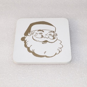 Palette en bois nouveau Design autocollant personnalisé sous-verre en bois ensemble de 4 - Product Image 2