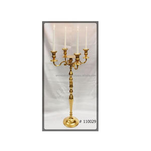 Elegant Tabletop Silver Plated Crystal <b>Candelabras</b> Stunning Sparkle Perfect for Weddings Events and Luxurious Home Decor - Product Image 3
