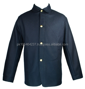 Requisito personalizado Tallas grandes Hombres Impermeable Moda Uniforme Reproducción Union Sack Coat - Product Image 5