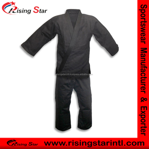 Uniforme de Karate Negro para Artes Marciales - Product Image 2