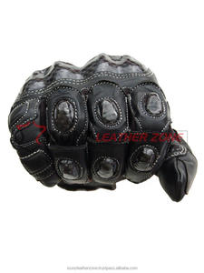 Gants de course haute protection pour motos Gants en cuir de motard - Product Image 6