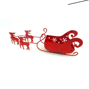 Venta caliente Decoraciones navideñas Adorno de Reno de metal - Product Image 2