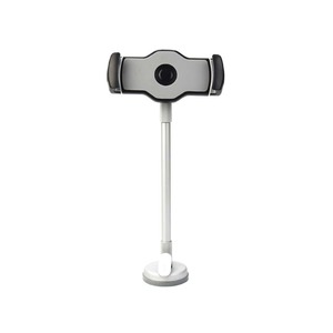 Aluminum Alloy iPad Compatible Desk Bed Mobile Phone Stand <b>Clamp</b> Rotatable Holder Removable Vacuum Suction Cup Flexible - Product Image 1