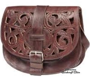 กระเป๋าสะพายไหล่ของผู้หญิงหนังแท้สไตล์โบฮีเมียนวินเทจสไตล์โบฮีเมียนสายเดี่ยวทำด้วยมืออุปกรณ์เดินทางแบบพกพาสำหรับ - Product Image 2