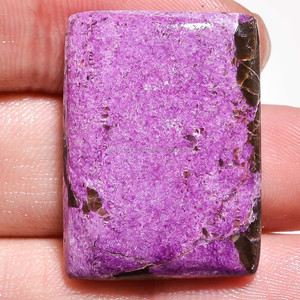 Forme personnalisée taille Malachite Purpurite Cabochon de pierres précieuses lâche dégringolé bijoux en vrac avec Moissanite cristal opale matériaux - Product Image 2