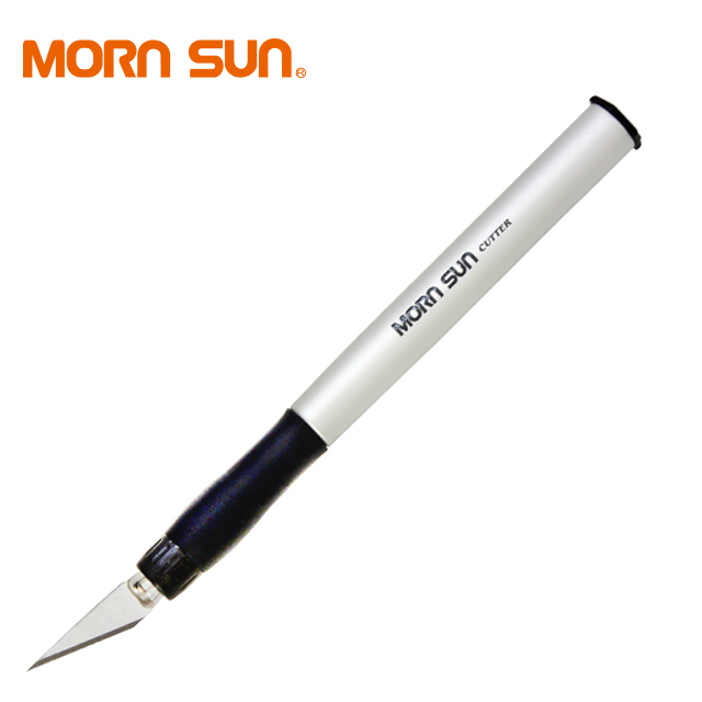 Aluminium Knife Taiwan Craft Tool Premium Aluminum Handle Art Craft Hobby Knife With 5 Pcs Blade Cutter Engraving High-carbon Steel Tool