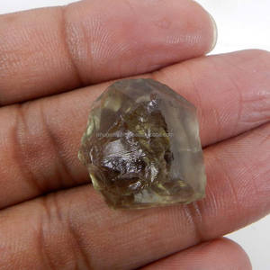 อิชู เจมส์ อเมทิสต์สีเขียวธรรมชาติ ขนาด 21x20 มม. รูปทรงอิสระ น้ำหนัก 32.80 กะรัต หินดิบจากบราซิล สำหรับทำเครื่องประดับ รหัสสินค้า IG10162 - Product Image 1