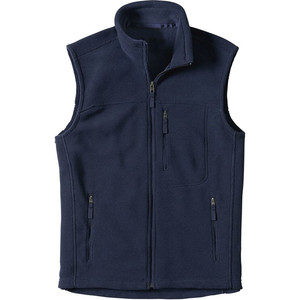 Identidad fabricante de ropa personalizada cálido invierno para hombre sin mangas al por mayor bordado Logo Microfleece chaleco de lana Polar - Product Image 1
