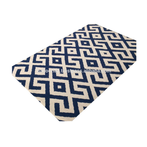 Tapis décoratif tissé à la main Kilim de qualité supérieure pour salon et bureau d'Inde - Product Image 1