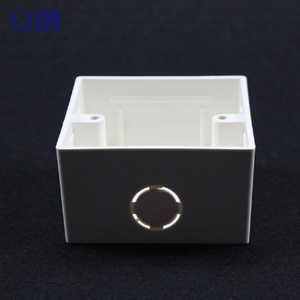 Boîte arrière, matériau PVC 1port et 2 ports fit RJ45 Keystone <span class=keywords><strong>connexion</strong></span> <span class=keywords><strong>Internet</strong></span> réseau personnalisé façade boîte arrière meilleur prix - Product Image 3