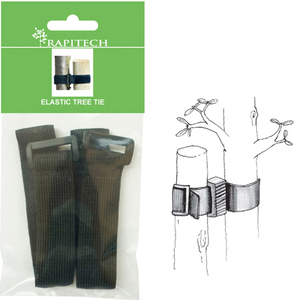 Cravate végétale en tissu élastique doux pour le jardinage - Product Image 1