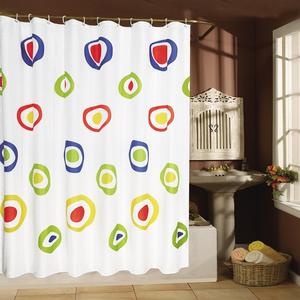 Shower <b>Curtains</b> Linens With Beautiful Print Light Color Shower <b>Curtain</b> - Product Image 5