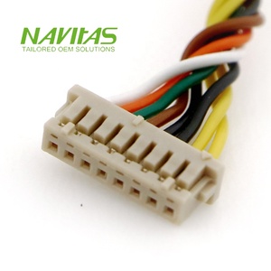 Ensamblaje de cable LVDS DF13 Arnés de cables de 8 pines de 1,25mm con Molex y Escudo de núcleo de ferrita - Product Image 3