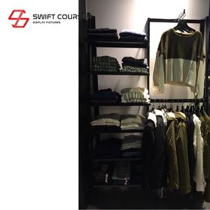 Vintage Cloth Shop Iron Fittings Hanging Rack Display - Product Image 2