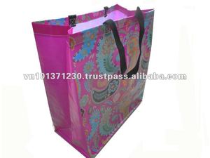 High Quality Eco-friendly PP Non Woven Shopping <b>Bag</b> with Customized Color & Size U <b>Piping</b> Construction - Product Image 5