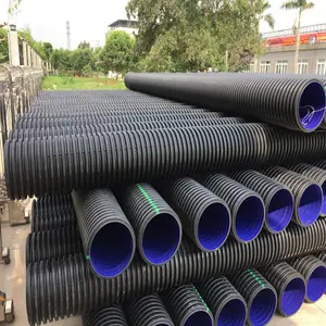 HOA HA Supplier Vietnam HDPE Double Wall Corrugated Pipe For Construction Industry