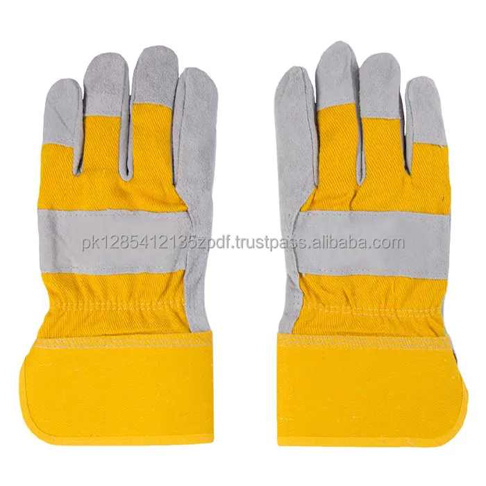En iyi fiyat deri iş eldivenleri çin sıcak satış ile