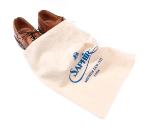 100% Cotton <b>Drawstring</b> <b>Shoe</b> <b>Bag</b> Cotton <b>Shoe</b> Packing <b>Bags</b> Promotional <b>Shoe</b> Dust <b>Bags</b> - Product Image 2