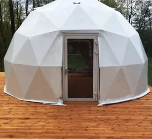 בסיטונאות 1 2 האדם dome-6m קטרים, 28.3 מ"ר חיצוני אירועים הגיאודזית כיפות אוהלי קטן כיפת אוהל עם זכוכית דלת