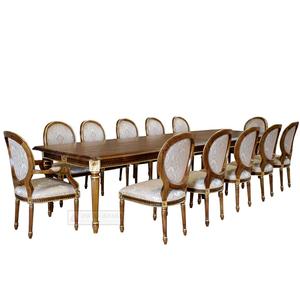 เฟอร์นิเจอร์โต๊ะรับประทานอาหารหรูหราชุด12เก้าอี้ - Product Image 1