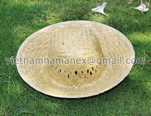 Sombrero de paja elegante para el sol para el verano-logotipo personalizado unisex - Product Image 1