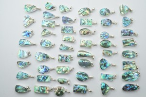 จี้เปลือกหอยมุกอะบาโลนเงินแท้ 925 ขายส่ง เครื่องประดับเปลือกหอยธรรมชาติสำหรับเป็นของขวัญในโอกาสต่างๆ - Product Image 2