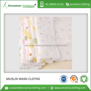 OEM Organic Soft Muslin CPSC Certified <b>Baby</b> <b>Wash</b> <b>Cloths</b> - Product Image 6
