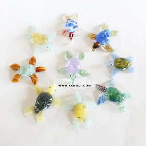 Colgante de tortuga de cristal de mar de todos los tamaños, joyería hecha a medida - Product Image 4