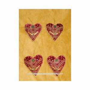 Heart Shape Christmas Tree Decorative Ornaments - Product Image 1