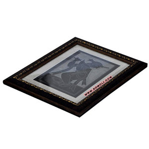 Vente flash : Art mural ethnique indien Krishna en fil métallique - Product Image 3