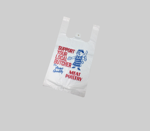 plastic <b>bags</b> with handle made in Vietnam - Product Image 1