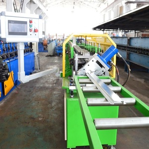 0.5-1.2mm thép mạ kẽm Omega thép nhẹ <span class=keywords><strong>Keel</strong></span> hình dạng mũ furring kênh vách thạch cao cuộn tạo thành máy - Product Image 2