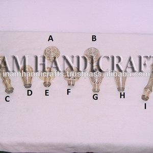 Manijas de latón de metal europeo de imitación vintage hechas a mano para decoración del hogar - Product Image 4