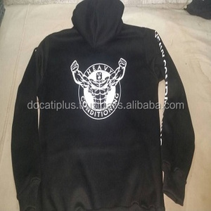 Sweats à capuche de gym personnalisés OEM pour hommes - Product Image 3