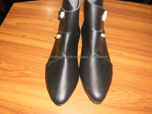 Thiết Kế Mới Màu Nâu Đen Da Khởi Động Siêu Ánh Sáng Bền Người Đàn Ông Ngoài Trời Khởi Động Viking Giày Khởi Động - Product Image 2