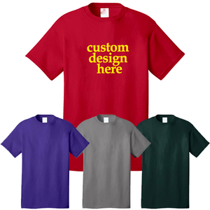 เสื้อยืดสีดำแดงสำหรับผู้ชาย ออกแบบเอง ผลิตในบังกลาเทศ - Product Image 4