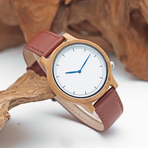 <span class=keywords><strong>Orologio</strong></span> <span class=keywords><strong>da</strong></span> <span class=keywords><strong>polso</strong></span> <span class=keywords><strong>in</strong></span> <span class=keywords><strong>legno</strong></span> di bambù con cinturino <span class=keywords><strong>in</strong></span> pelle <span class=keywords><strong>orologio</strong></span> con logo personalizzato Miyota 2035 orologi al quarzo - Product Image 3