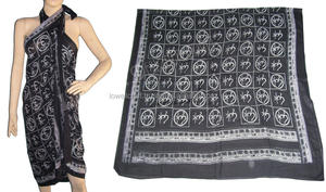 Sarong imprimé OM / Vêtement de plage / Paréos - Product Image 5