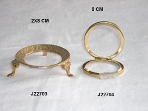 Support à œufs en laiton finition dorée, support à œufs de Pâques, support à œufs en métal, décoration de Pâques, artisanat en métal - Product Image 2