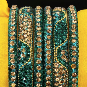 Joyería nupcial, accesorios de boda, brazalete de cristal - Product Image 1