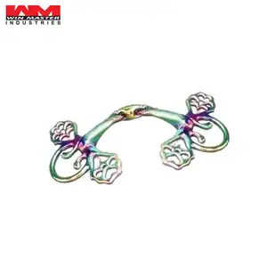 NUEVO Bocado STAR FULL CHEEK SNAFFLE RAINBOW BAROQUE - Product Image 1