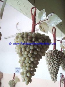 หินแกะสลักองุ่นหินงานหัตถกรรมรูปพวงองุ่นโอนิกซ์สวยงามรูปแบบรูปแบบความรัก - Product Image 2