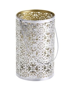 Laser Cut Star Metal Votive Holder - Product Image 1